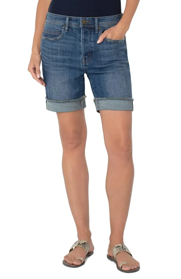 Liverpool Los Angeles THE KEEPER SHORT WITH FRAY CUFF Lumis Women GIRLFRIEND BOYFRIEND