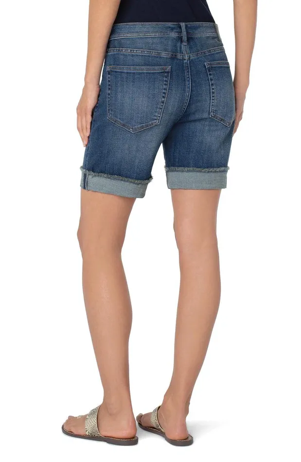 Liverpool Los Angeles THE KEEPER SHORT WITH FRAY CUFF Lumis Women GIRLFRIEND BOYFRIEND