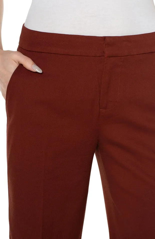 Liverpool Los Angeles WIDE LEG ANKLE TROUSER Brunette Women TROUSERS