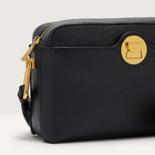 Liya Signature Medium Noir Women Coccinelle Crossbody Bags Liya Signature Medium Noir Women Coccinelle Crossbody Bags