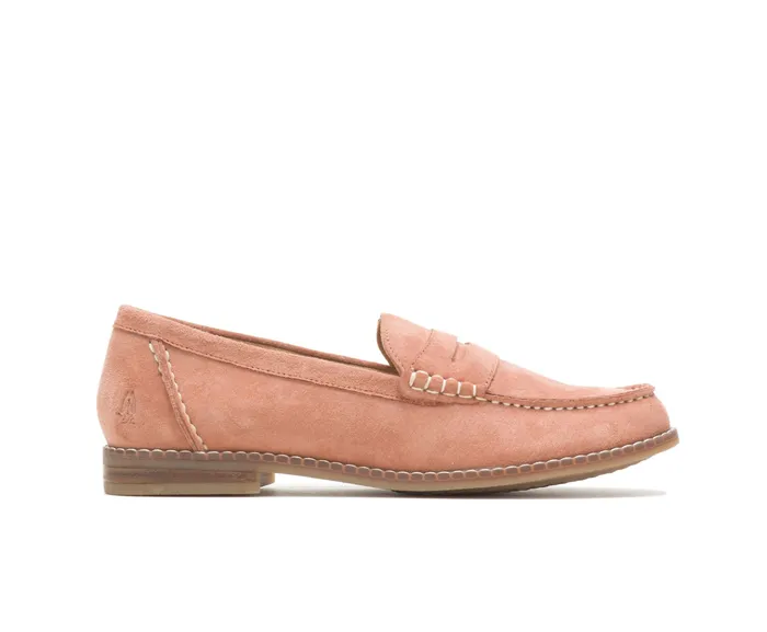 Loafers Hush Puppies Women Wren Loafer Salmon Suede