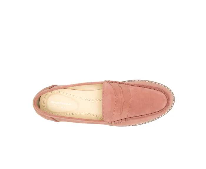 Loafers Hush Puppies Women Wren Loafer Salmon Suede