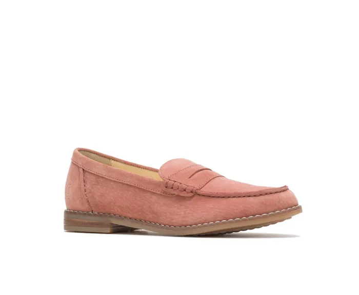 Loafers Hush Puppies Women Wren Loafer Salmon Suede
