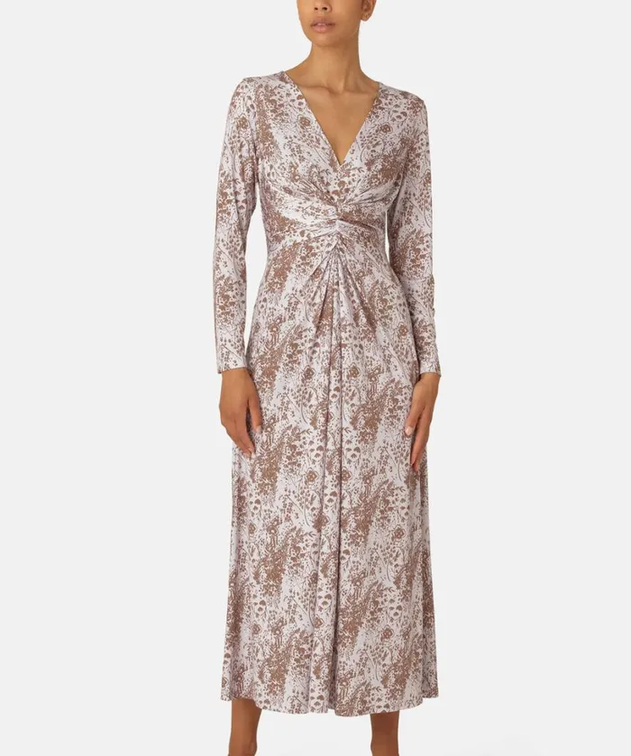 Long Dress 8211 Walnut Clothing Ilse Jacobsen Dresses Long