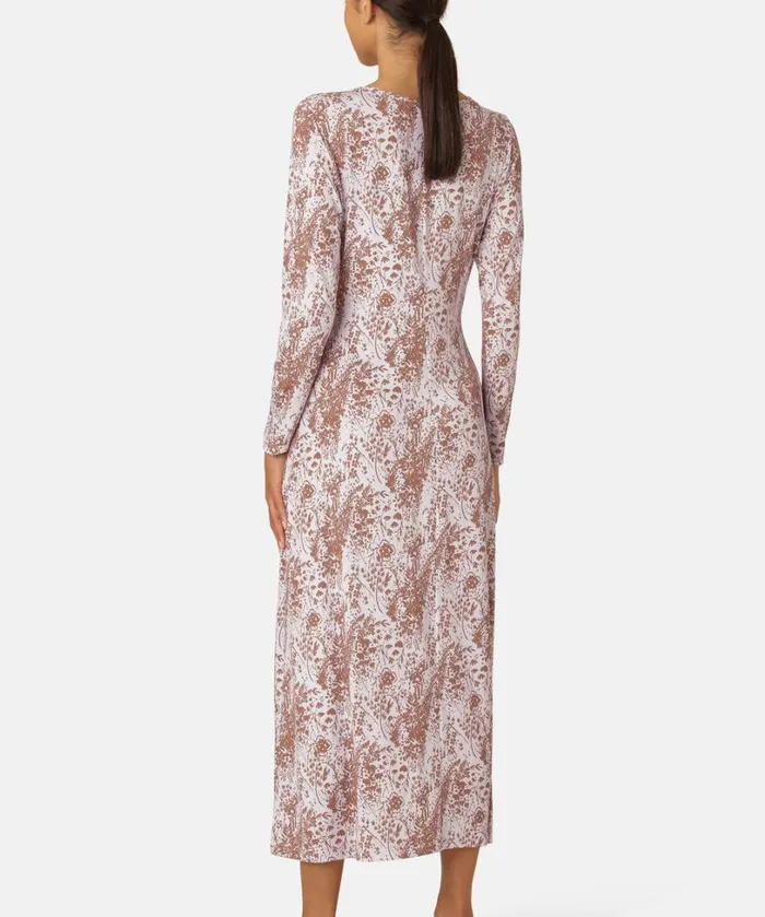 Long Dress 8211 Walnut Clothing Ilse Jacobsen Dresses Long