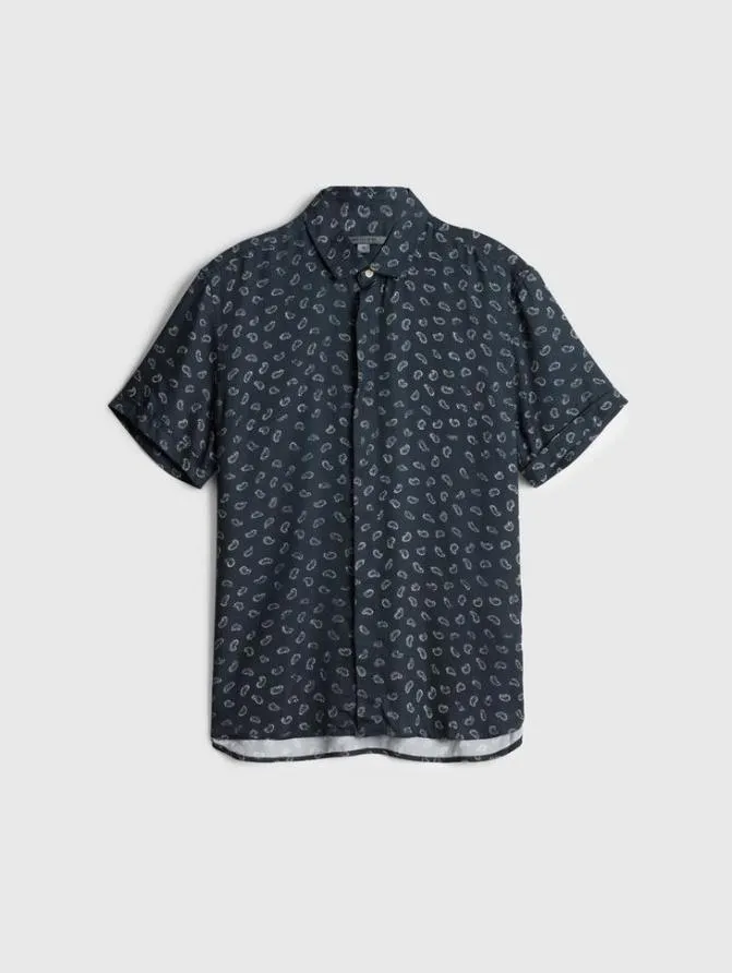 LOREN SHIRT Black Clothing John Varvatos Shirts