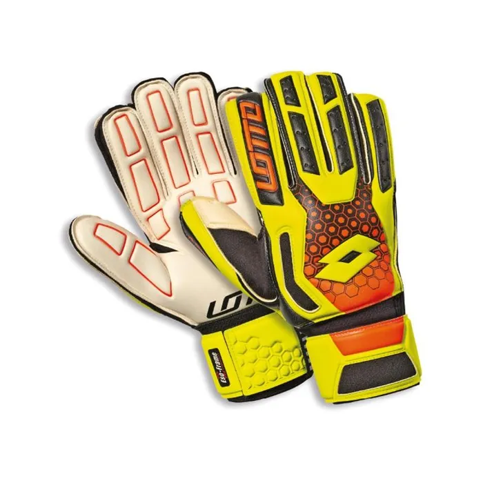 Lotto Sport Accessories ManWoman GLOVE GK SPIDER 100 0wn Safety Yellowfanta Fluo
