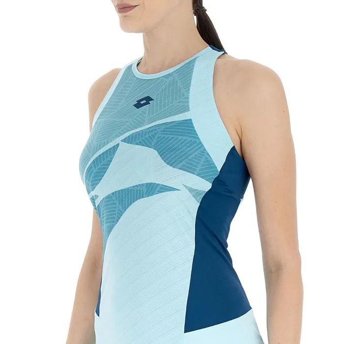 Lotto Sport Apparel ManWoman TECH W I 8211 D2 DRESS Blue 2975c