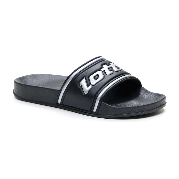 Lotto Sport FlipFlops And Slippers Woman MIDWAY IV SLIDE W All Blacksilver Metal 2 Lotto Sport FlipFlops And Slippers Woman MIDWAY IV SLIDE W All Blacksilver Metal 2