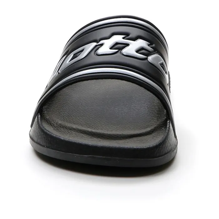 Lotto Sport FlipFlops And Slippers Woman MIDWAY IV SLIDE W All Blacksilver Metal 2 Lotto Sport FlipFlops And Slippers Woman MIDWAY IV SLIDE W All Blacksilver Metal 2