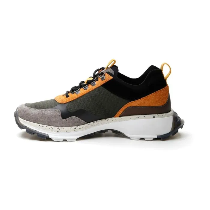 Lotto Sport Leggenda Man TOKYO FUJI Grape Leafwarm Gray 11usunburn Orange