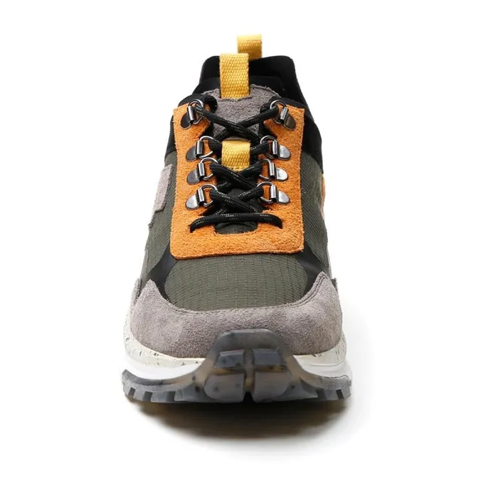 Lotto Sport Leggenda Man TOKYO FUJI Grape Leafwarm Gray 11usunburn Orange
