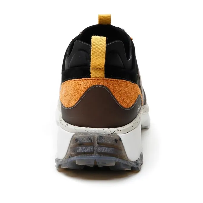 Lotto Sport Leggenda Man TOKYO FUJI Grape Leafwarm Gray 11usunburn Orange