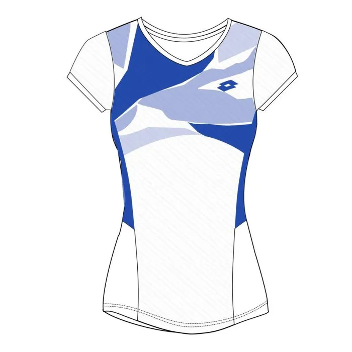 Lotto Sport New York Style ManWoman TECH G I 8211 D2 TEE Bright Whiteroyal Gem