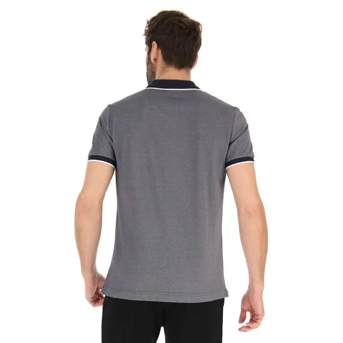 Lotto Sport Polo Shirts Man POLO FIRENZE Navy Bluebright White Lotto Sport Polo Shirts Man POLO FIRENZE Navy Bluebright White