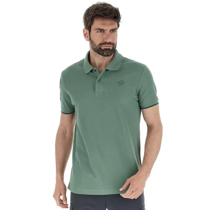 Lotto Sport Polo Shirts Man POLO PORTOFINO I Loden Frost
