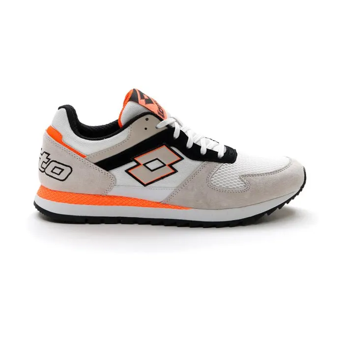 Lotto Sport Sneakers Man RUNNER PLUS 03995 III All Whiterainy Dayall Black