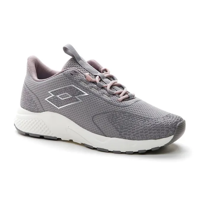 Lotto Sport Sneakers Woman KIBRA AMF W Gull Graysilver Metal 2quail Violet