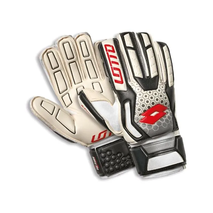 Lotto Sport Soccer Man GLOVE GK SPIDER 100 All Whitecliff Redall Black