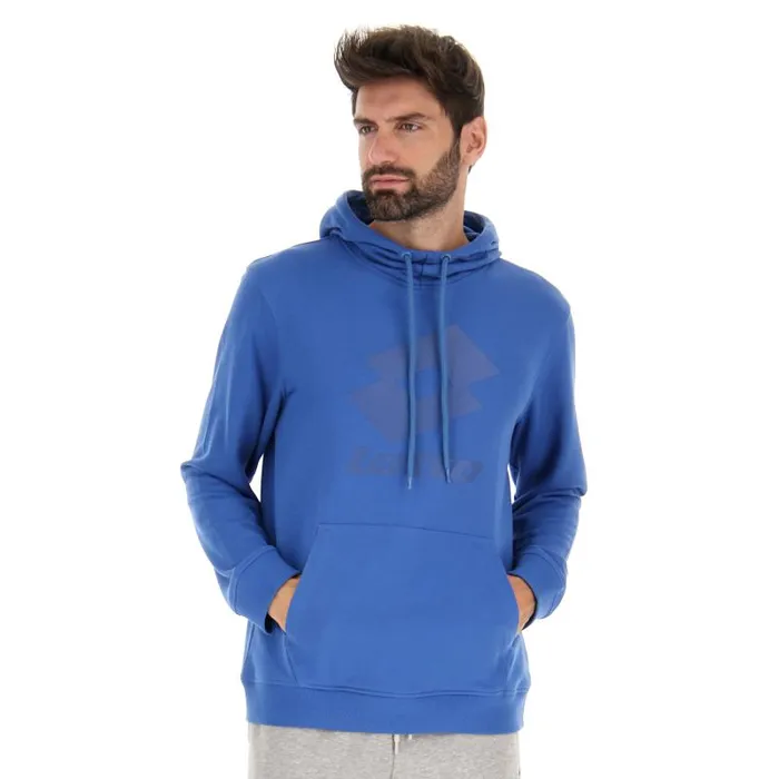 Lotto Sport Sweatshirts Man SMART IV SWEAT HD 2 Vallarta Blue