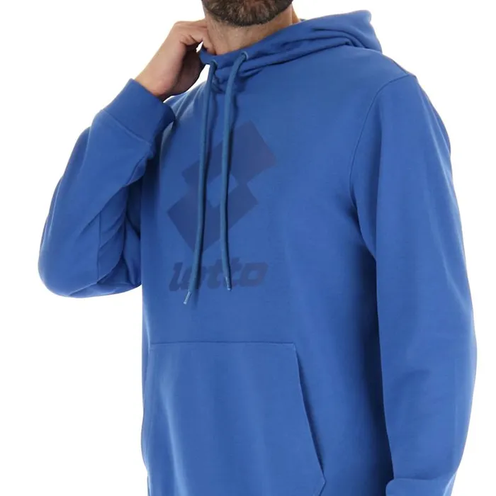 Lotto Sport Sweatshirts Man SMART IV SWEAT HD 2 Vallarta Blue Lotto Sport Sweatshirts Man SMART IV SWEAT HD 2 Vallarta Blue