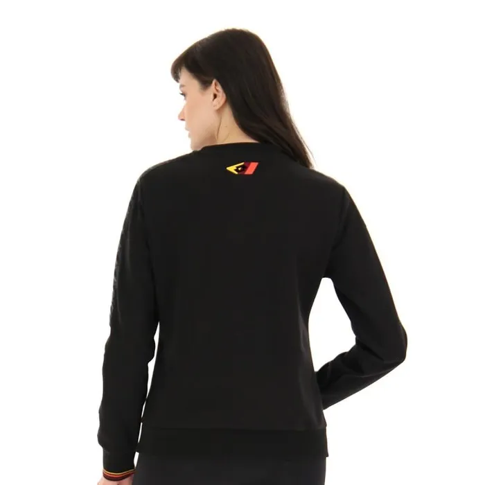 Lotto Sport Sweatshirts Woman ATHLETICA CLASSIC W V SWEAT RN All Black Lotto Sport Sweatshirts Woman ATHLETICA CLASSIC W V SWEAT RN All Black