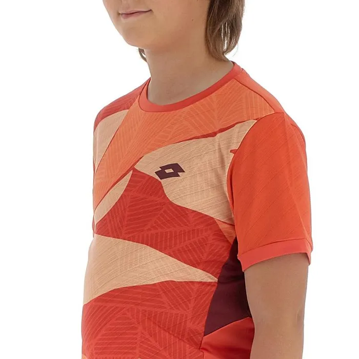 Lotto Sport Tennis and Padel KidsManWoman TECH B I 8211 D3 TEE Grenadine Red Lotto Sport Tennis and Padel KidsManWoman TECH B I 8211 D3 TEE Grenadine Red