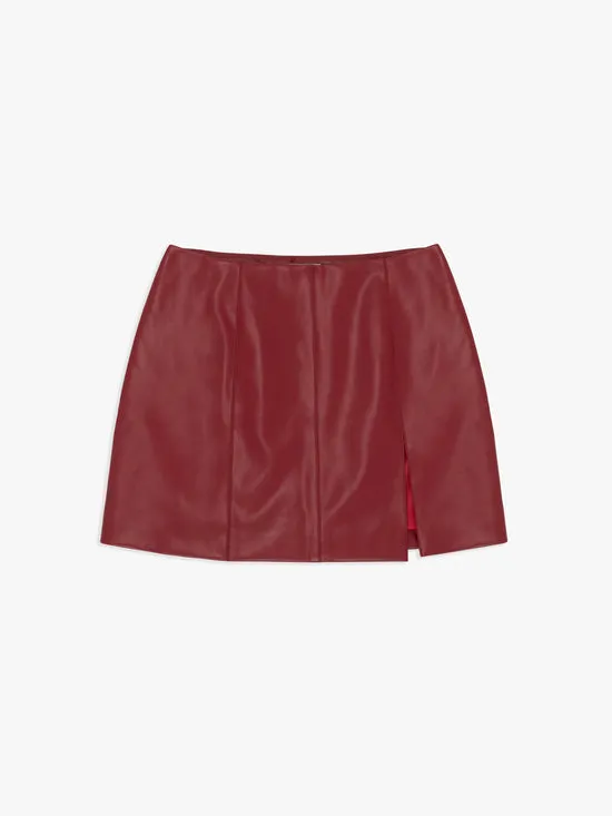 Macey Skirt Cherry Red Women Bottoms Lisa Says Gah
