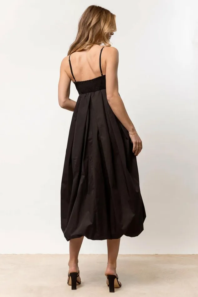 Makayla Midi Dress Black Women Bohme Dresses