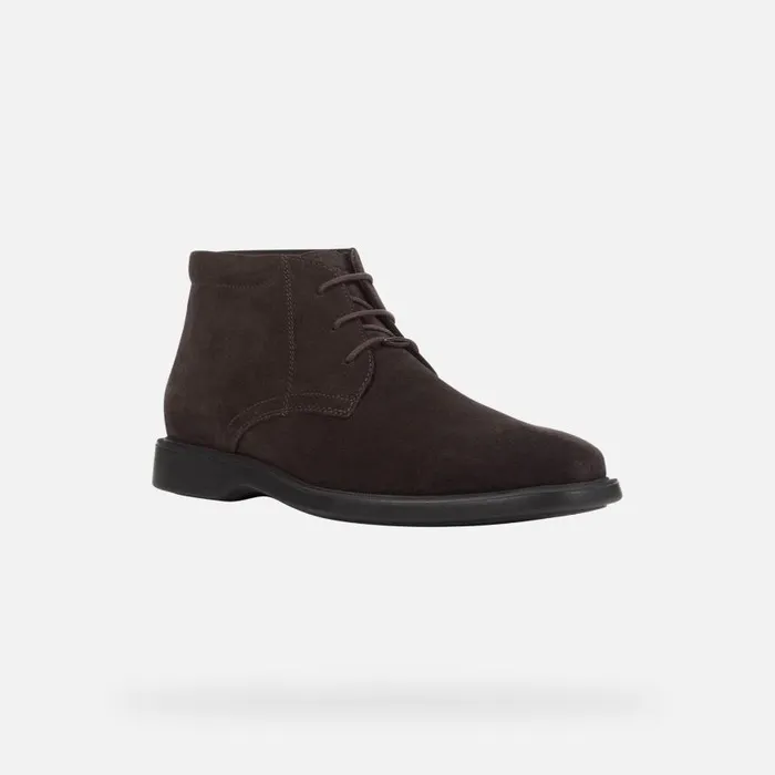 Man Geox Ankle Boots BRAYDEN 2FIT ABX D Waterproof Shoes Coffee Man Geox Coffee