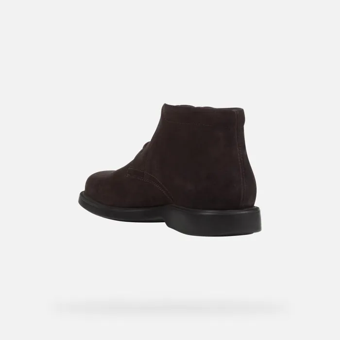 Man Geox Ankle Boots BRAYDEN 2FIT ABX D Waterproof Shoes Coffee Man Geox Coffee