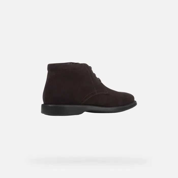 Man Geox Ankle Boots BRAYDEN 2FIT ABX D Waterproof Shoes Coffee Man Geox Coffee