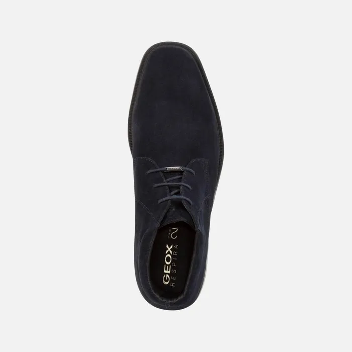 Man Geox Ankle Boots BRAYDEN 2FIT ABX D Waterproof Shoes Navy Man Geox Navy