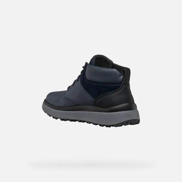 Man Geox Ankle Boots GRANITO GRIP ABX MAN Navy Mid Calf Boots Navy