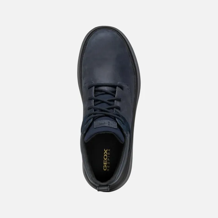 Man Geox Ankle Boots GRANITO GRIP ABX MAN Navy Mid Calf Boots Navy