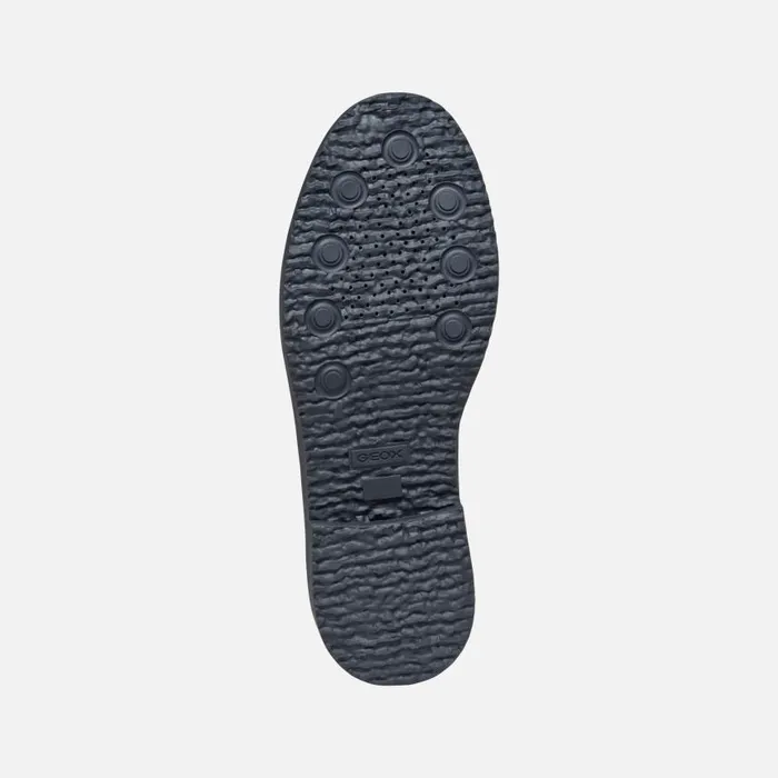 Man Geox Ankle Boots MASSIMIANO MAN Navy Suede Ankle Boots Navy