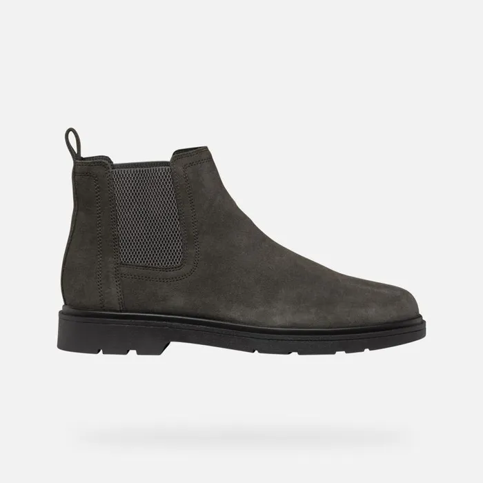 Man Geox Ankle Boots SPHERICA EC1 MAN Mud Chelsea Boots Mud