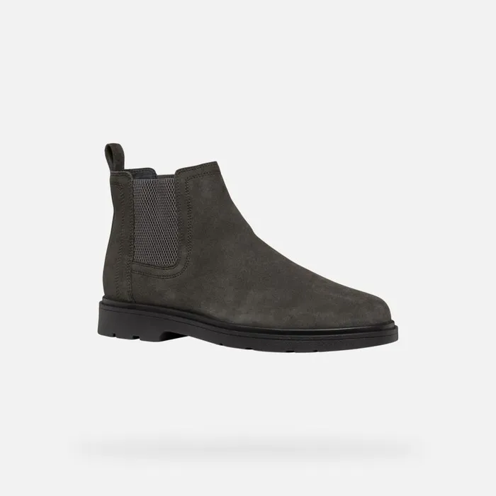 Man Geox Ankle Boots SPHERICA EC1 MAN Mud Chelsea Boots Mud