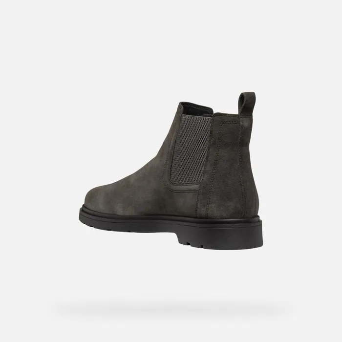 Man Geox Ankle Boots SPHERICA EC1 MAN Mud Chelsea Boots Mud