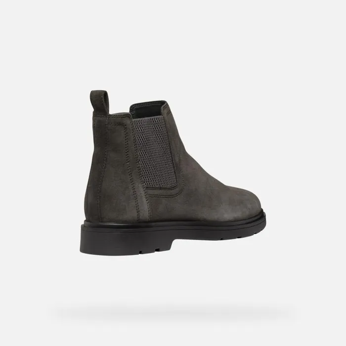 Man Geox Ankle Boots SPHERICA EC1 MAN Mud Chelsea Boots Mud