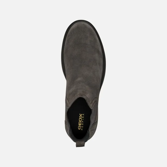 Man Geox Ankle Boots SPHERICA EC1 MAN Mud Chelsea Boots Mud