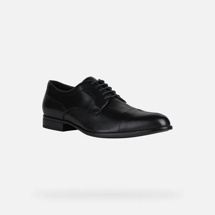 Man Geox Formal Shoes IACOPO Men039s Black Special Occasion Shoes SS Black
