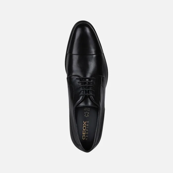 Man Geox Formal Shoes IACOPO Men039s Black Special Occasion Shoes SS Black