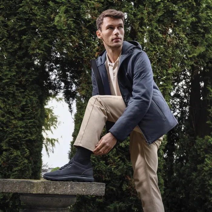 Man Geox Jackets SPHERICA MAN Sky Captain Short Parka Sky Captain