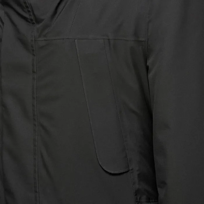 Man Geox Jackets TERRESTRE ABX MAN Black Long Parka Black