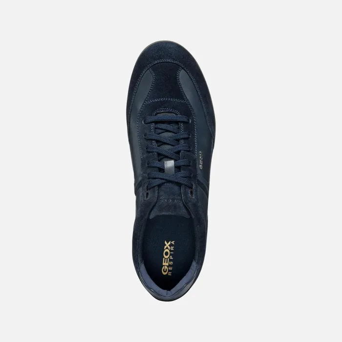 Man Geox Sneakers IONIO MAN Navy Low Top Sneakers Navy