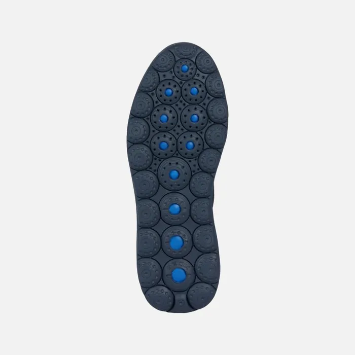 Man Geox Sneakers SPHERICA A Low Top Sneakers Navy Blue Man Geox Navydark Avio
