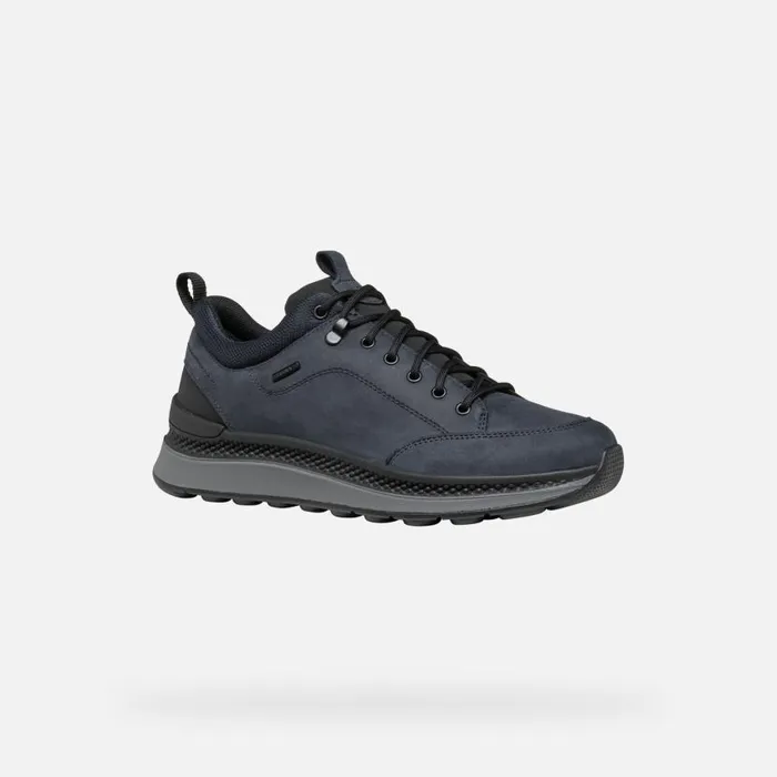 Man Geox Sneakers SPHERICA ACTIF X2 ABX MAN NavyBlack Low Top Sneakers Navyblack