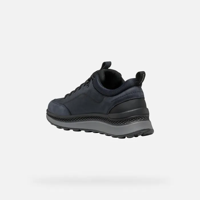 Man Geox Sneakers SPHERICA ACTIF X2 ABX MAN NavyBlack Low Top Sneakers Navyblack