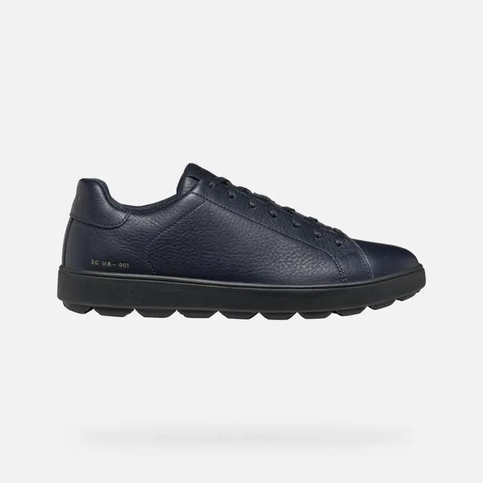 Man Geox Sneakers SPHERICA ECUB1 MAN Navy Low Top Sneakers Navy